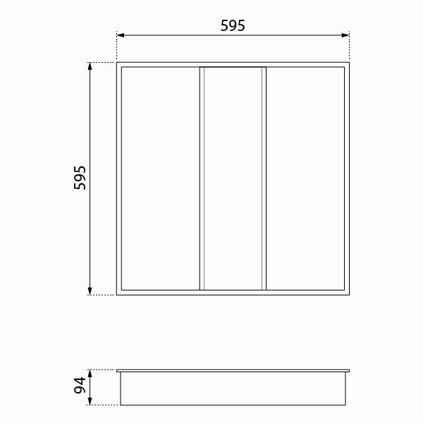 Palmito Dimensions