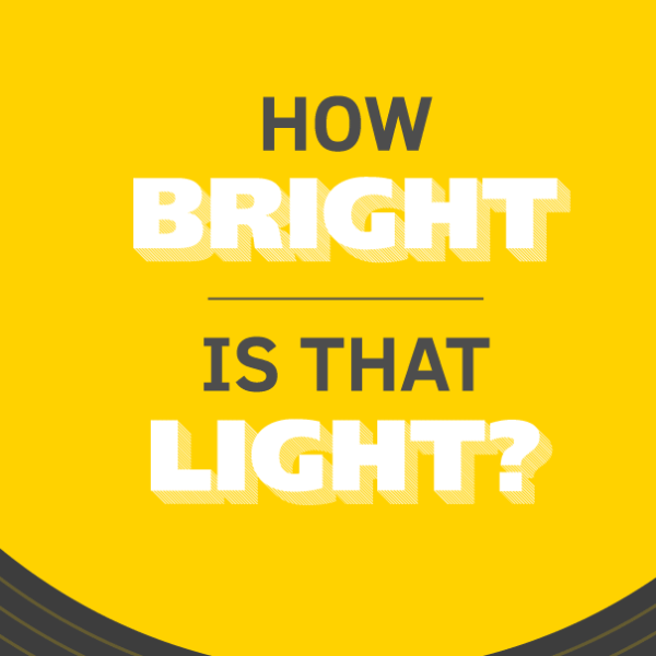 How to measure brightness