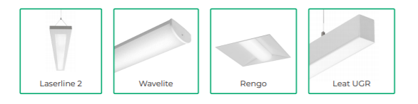 Library and study area lighting range